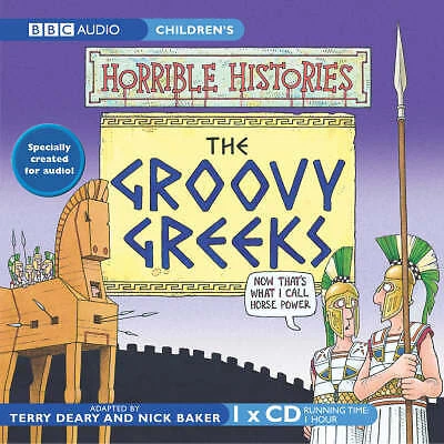 Horrible Histories - The Groovy Greeks CD (2004) Expertly Refurbished Product - Image 1 of 1