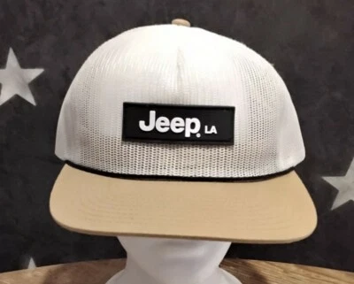 Sombrero de camionero Jeep parche malla Snapback RARO NUEVO SIN ETIQUETAS Foto 1 de 4