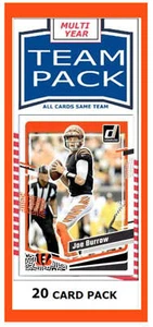 20 Card Team Pack Cincinnati Bengals Joe Burrow 2025 Score 2024 Donruss - Picture 1 of 1