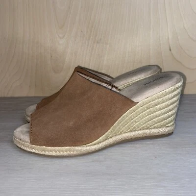 Sonoma Snalice Whiskey Leather Wedge Women's 9.5 - Image 1 of 4