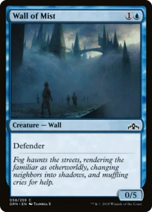 WALL OF MIST X 4 N/M GUILDS OF RAVNICA MAGIC THE GATHERING - Picture 1 of 1