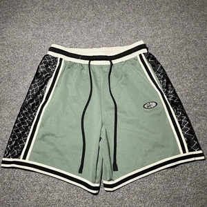 Nike Shorts Mens Large DNA Chains Basketball Green Dri-Fit Athletic Workout - Picture 1 of 12