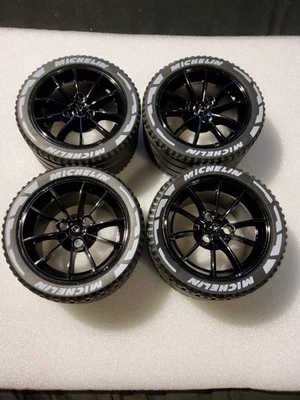 lego technik 5428 / 80279 Kompatible Felgen Und Reifen Mit Michelin Aufdruck - Bild 1 von 3