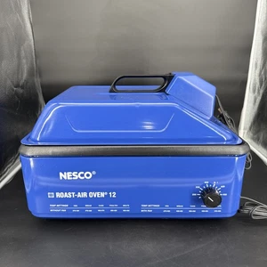 Vintage Nesco Braten Luft Ofen 18 Quart tragbarer elektrischer Konvektion Bräter 4948 USA - Bild 1 von 9