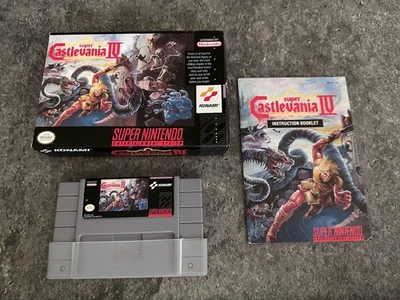Super Castlevania IV (Super Nintendo, SNES, Konami / Majesco) Authentic - Tested - Image 1 of 4
