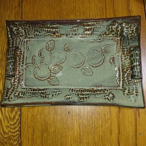 Thomas Potteries Seagrove NC tray - Picture 1 of 6