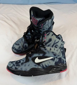 Nike Mens 13 Air Command Force Bleached Denim (684715-002) 2014 Rare High Top - Picture 1 of 24