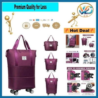 Travelpro Rollaboard Luggage with Wheels 58L Expandable Waterproof Canvas - Image 1 of 4