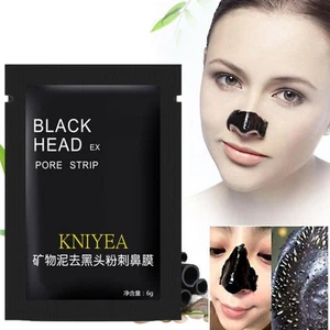 1pc Bag of Bamboo Charcoal Blackhead Tear-off Mask and For Men Women E5A4 - Picture 1 of 13