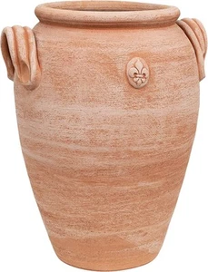 Orcio in Terracotta Toscana Biscottini 46x34x36 cm| Vaso da Giardino Esterno| IT - Imagen 1 de 8