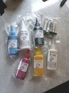 DTF Ink 500ML DTF Transfer Ink for PET Film, Premium Pigment Ink Refill - Afbeelding 1 van 8