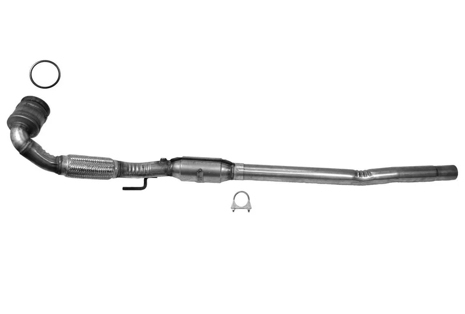 Convertidor catalítico principal delantero con tubo flexible 14-16 Volkswagen Passat 1.8 Turbo Foto 1 de 4