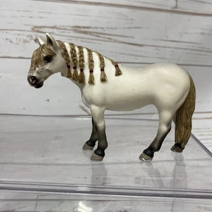 Estatuilla caballo animal de granja retirado Schleich yegua andaluza 13668 - Imagen 1 de 8
