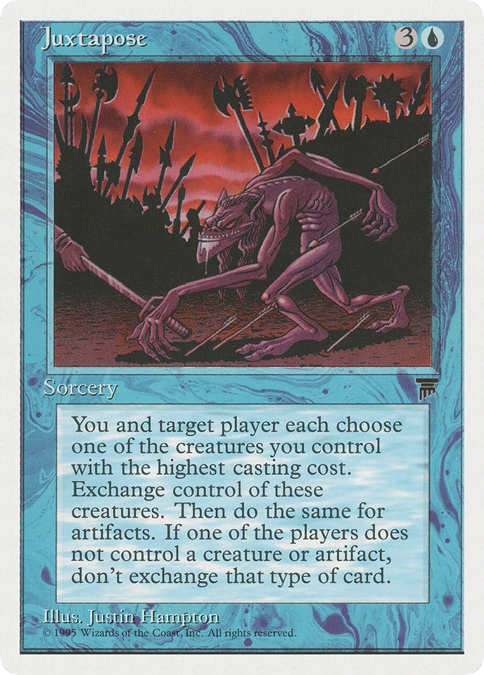 Juxtapose (MP) Chronicles CHR Magic MTG - Image 1 of 1
