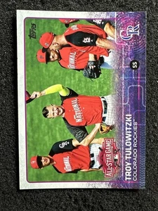 Troy Tulowitzki #US199 2015 Topps Actualización Serie CANTIDAD Colorado Rockies - Imagen 1 de 2