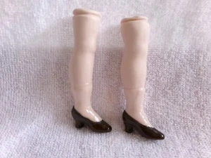 Set of 4 3/4" Ceramic "China Doll" Legs w/feet    NEW - Picture 1 of 8