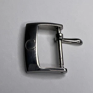 Genuine Omega 16mm Stainless Steel Tang Buckle Clasp - Picture 1 of 5