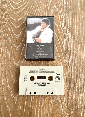 Thriller by Michael Jackson Cassette 1982 Sony Music Distribution - Image 1 of 4