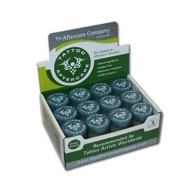 The Aftercare Company -TATTOO AFTERCARE - HEALING 10g x 24 jar (full studio box)
