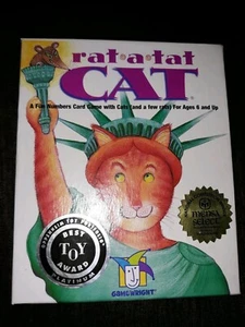 Gamewright Rat-A-Tat-Cat Card Game Ages 6 & Up Family Fun Numbers - Picture 1 of 7