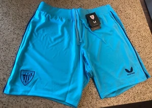 Athletic Club Bilbao 23/24 Away Soccer Football Shorts Castore NWT EU 2XL XXL - Picture 1 of 6