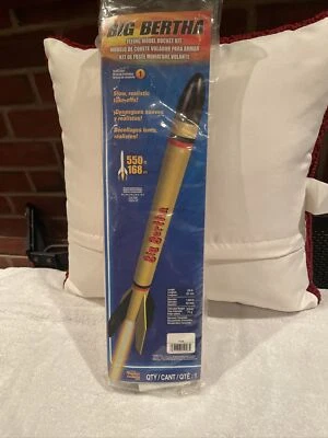 Kit de cohete Big Bertha Estes 1948 nivel de habilidad nuevo paquete sellado. Habilidad Nivel 1 Foto 1 de 4