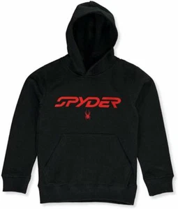 Spyder Kids (4-7) Basic Fleece Pullover Hoodie, Color Options - Picture 1 of 5
