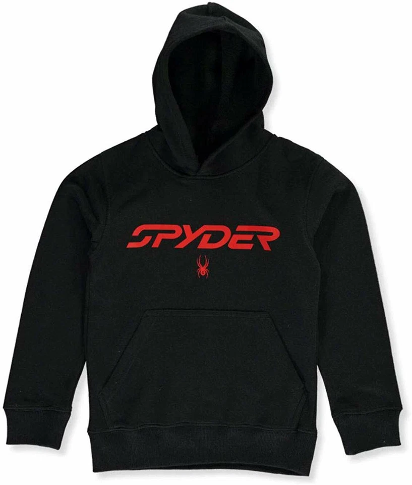 Pulôver com capuz Spyder Kids (4-7) básico de lã, opções de cores - Imagem 1 de 1