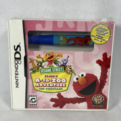 Nintendo DS SESAME STREET ELMO'S A TO ZOO ADVENTURE Video Game NEW IN BOX NIB - Image 1 of 3