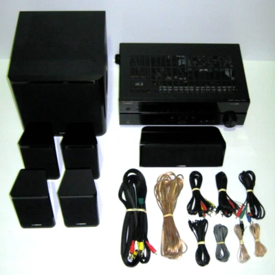 YAMAHA RX-V373 - Home Theater System - 5.1 - Speakers - Audio - VGC - image 1 of 4