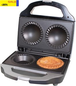 35970 Double Deep Fill Pie Maker/Features Built-In Crimping Edge & Separate Past