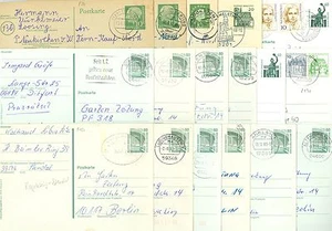 ALEMANIA: Lote de 34 estaterías postales modernas. - Imagen 1 de 3