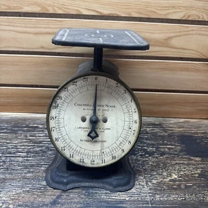 Vintage Columbia Family Scale Antique 1907 Rustic Farmhouse - Picture 1 of 3