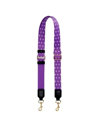 Correa de guitarra Marc Jacobs púrpura a lunares Foto 1 de 4