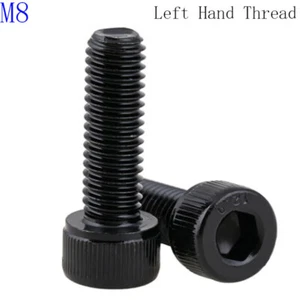M8 Left Hand Thread 12.9 Grade Alloy Steel Socket Cap Screws Hex Allen Bolts - Picture 1 of 5