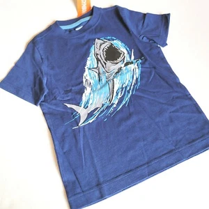 Gymboree Boys sz 4 4T Rock the Waves Shark Tee Shirt NWT 2014 - Picture 1 of 2