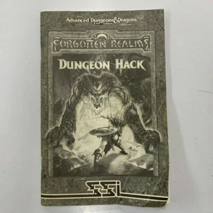 Advanced Dungeons & Dragons Hack Forgotten Realms Instructional Game Book (only) - Picture 1 of 9