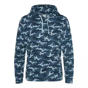 Sudadera con capucha camuflada AWDis JH014 Just Hoods - Imagen 1 de 5