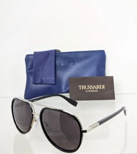 New Authentic Trussardi Sunglasses STR380 Col. 0700 380 Frame - Picture 1 of 5