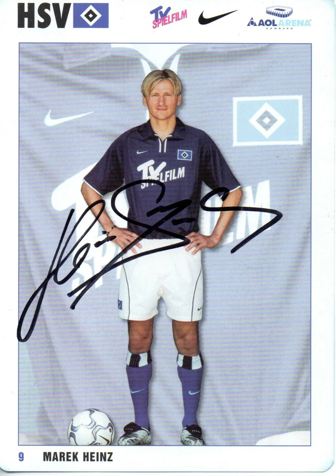 Autogramm - Marek Heinz (HSV) - 2001/2002 - Bild 1 von 1