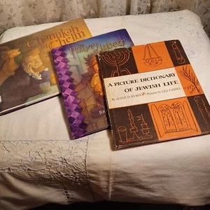 Lot Of 3 Jewish Children's Books For The Holidays - Picture 1 of 14
