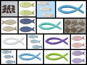 Streuteile Fische Konfirmation Kommunion Streudeko Tischdeko Maritim - Bild 1 von 26