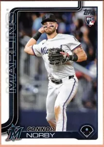 Juego de 18 cartas del equipo Miami Marlins 2025 Topps - Imagen 1 de 1