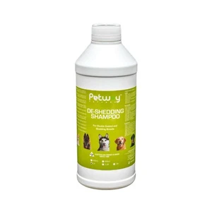 Petway De-Shedding Shampoo 1L for Dogs & Cats - Picture 1 of 1