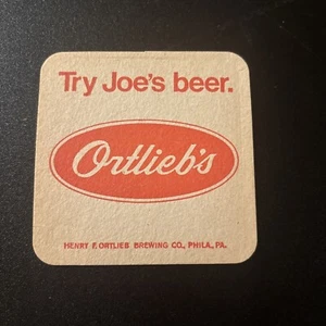 20 Ortlieb's Try Joe's Beer Bar Coasters - Picture 1 of 2