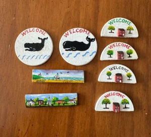 Lot of handpainted dollhouse miniature signs accessories decor - Picture 1 of 2