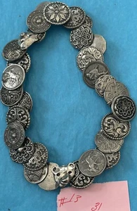 Vintage Pewter Buttons~ 30+ Norwegian Factory Errors. CRAFTS!! - Picture 1 of 11