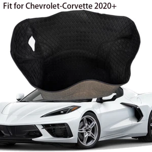 1x Cubierta Completa Alfombrilla de Almacenamiento Frontal Cargo Piso Bandeja Forro para Corvette C8 2020-2024 - Imagen 1 de 16