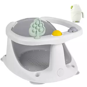 Baby Bath Seat for Babies 6 Months & up - Sitting up with Rinse Cup, Non-Slip - Picture 1 of 15