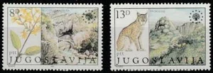 Jugoslavia postfris 1981 MNH 1908-1909 - Europese Natuurbescherming - Picture 1 of 1